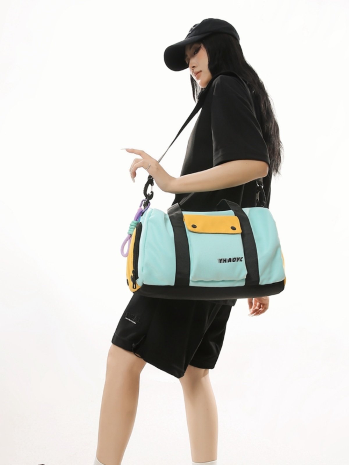 Short trip packs for women in dry and wet separate swimming training packs for high-intensity high-capacity complication sports and sports