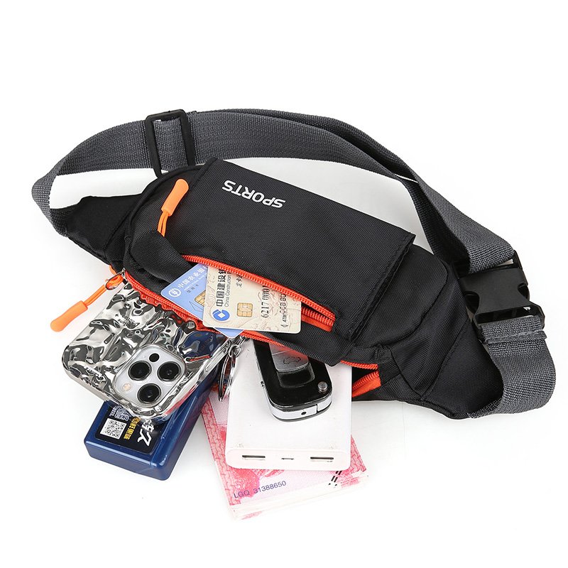Cash bag, men's and women's mobile phone bag, multi-purpose outdoor tourism, grinding, work-proofing and cashier's wallet