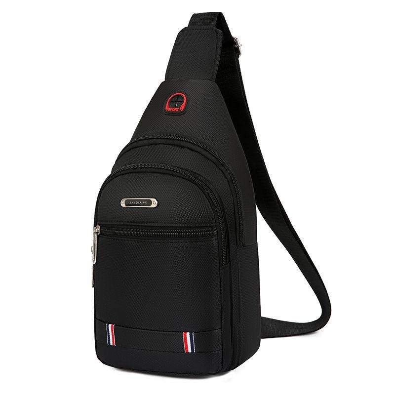 Chest bag male 2024 new water-resistant and grind-resistant, multi-purpose chest-slashing backpacks