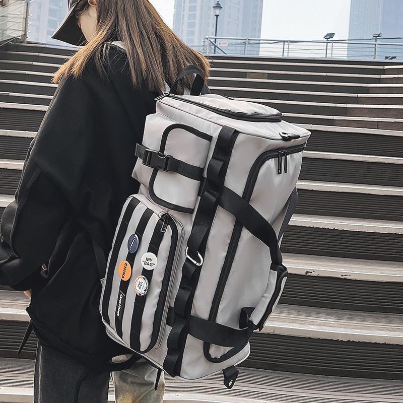Sports training packs, dry, wet and separate gymnasium packs, large handbags, handbags, two-shoulder travel kits for women