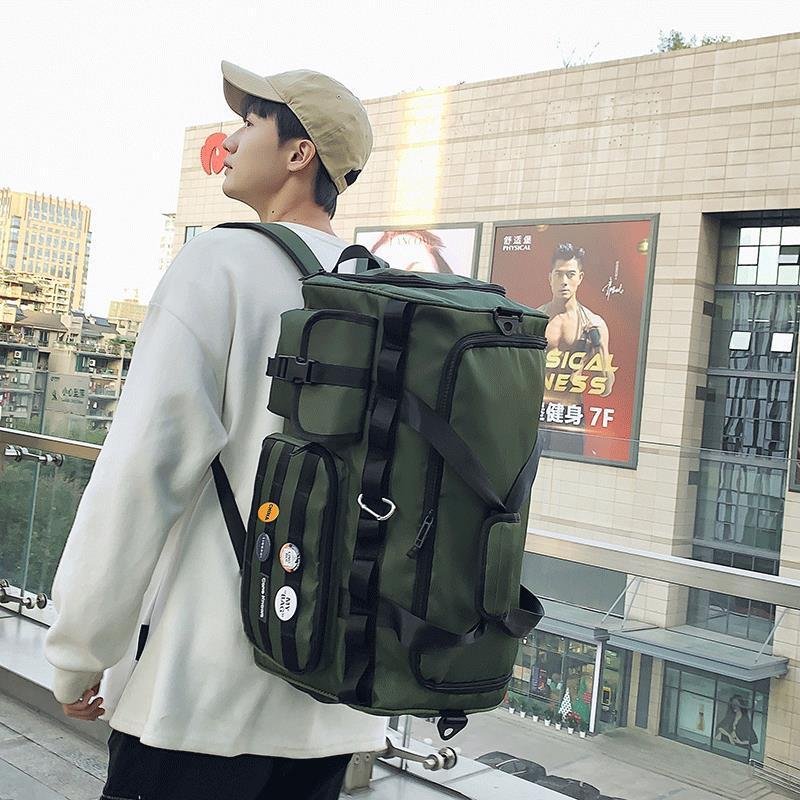 Sports training packs, dry, wet and separate gymnasium packs, large handbags, handbags, two-shoulder travel kits for women