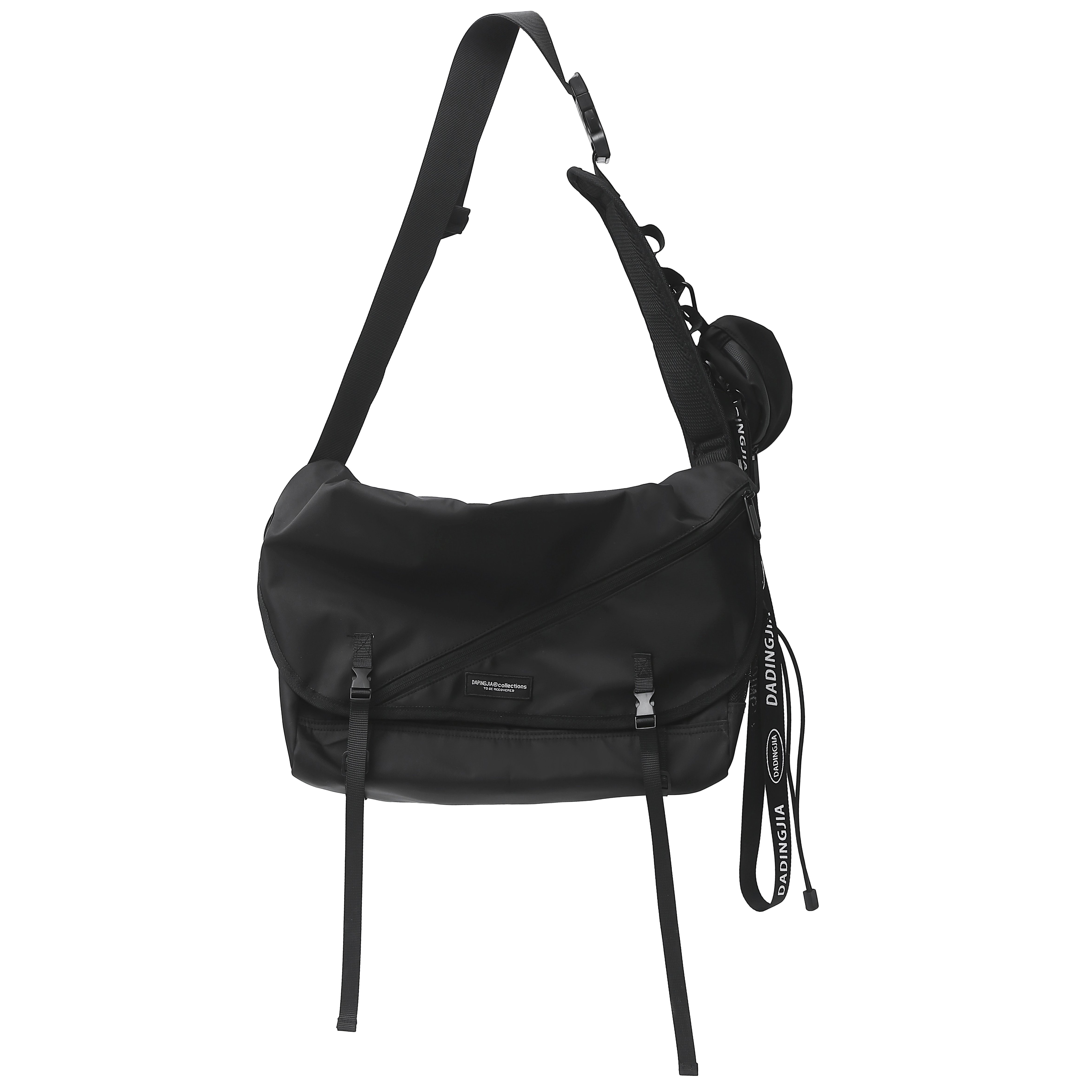 sportsman's black mailman's slant bag for ins college students