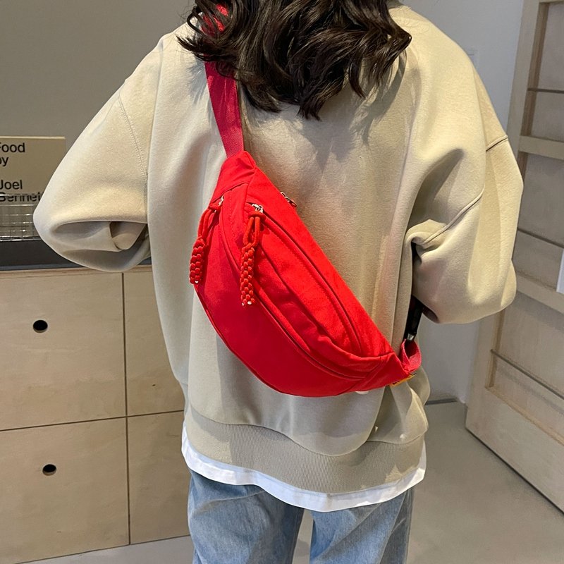 the rags, the one-shoulder, 2024 new twigs, the summer sports chest packs, the ins