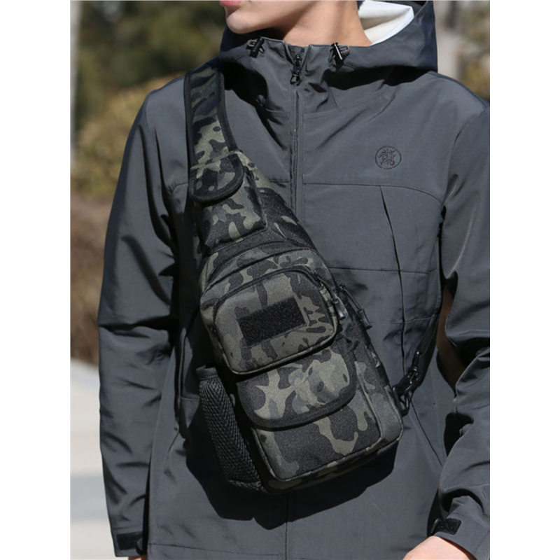 New multi-purpose tactical chest bag, one-shoulder-tip-trip-truck recreational sports nylon