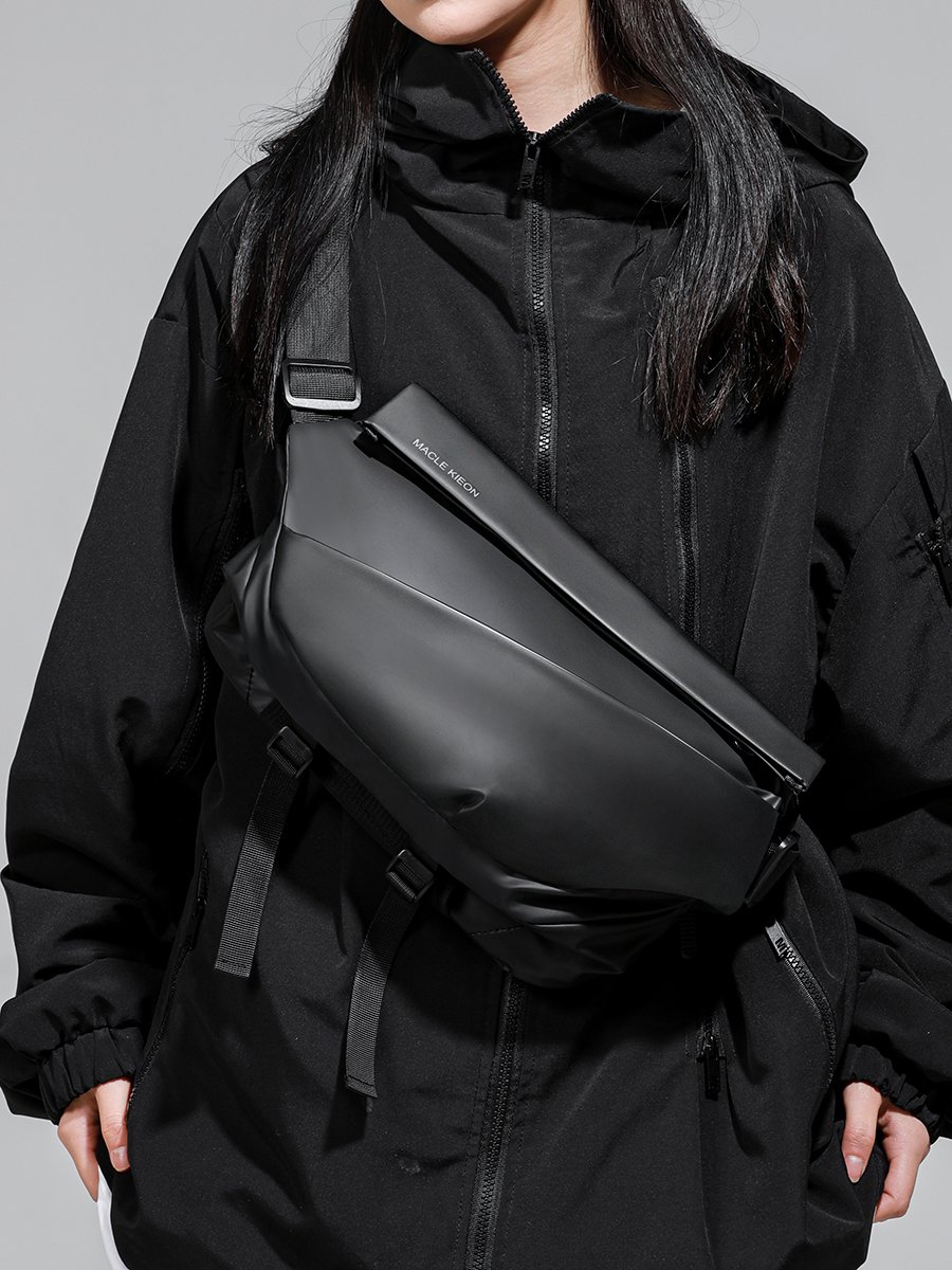 One-shoulder slash-and-slip-slip-a-slip-a-sack