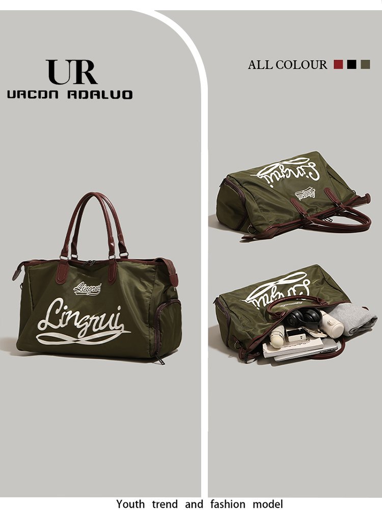 UR TRAVEL KIT, 2024 NEW OVERCAPACITY SHORT-DISTANCE BAG, ONE-SHOULDER SLANT BAG, SPORTS KIT