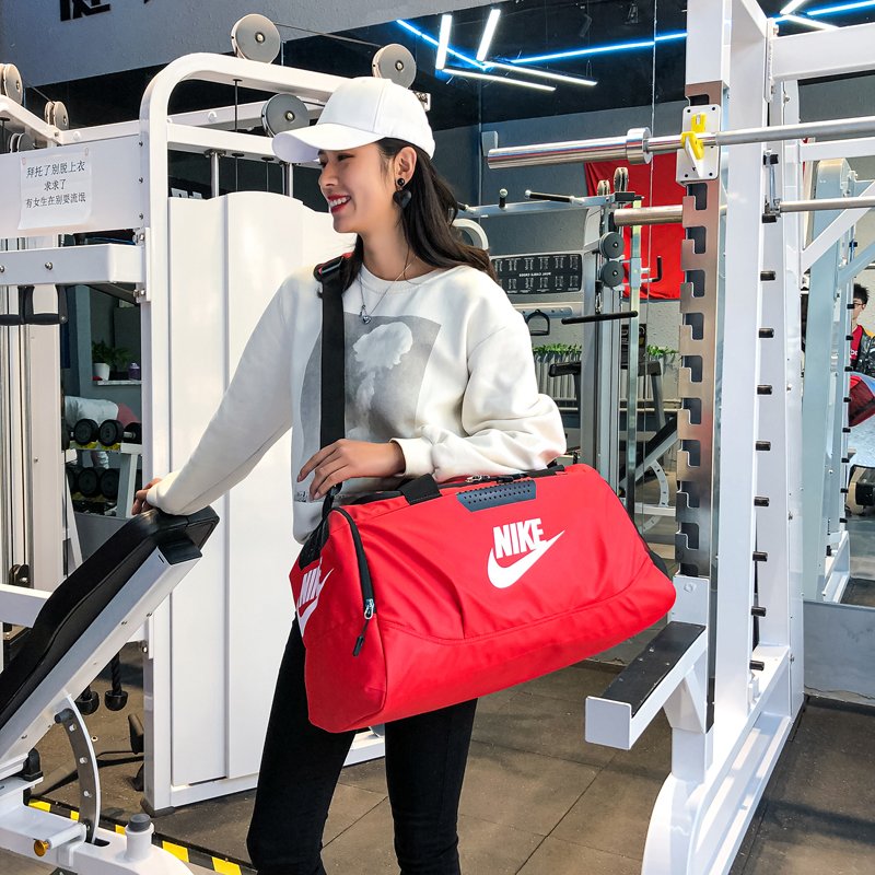 Nike's new gym bag girl, dry-wet-separated basketball bag