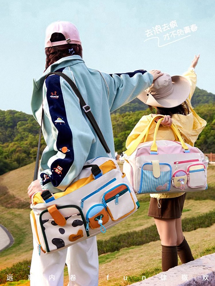 Short trip packs, large-capacity gym packs, and we'll work together on a trip to get a bag of luggage for delivery
