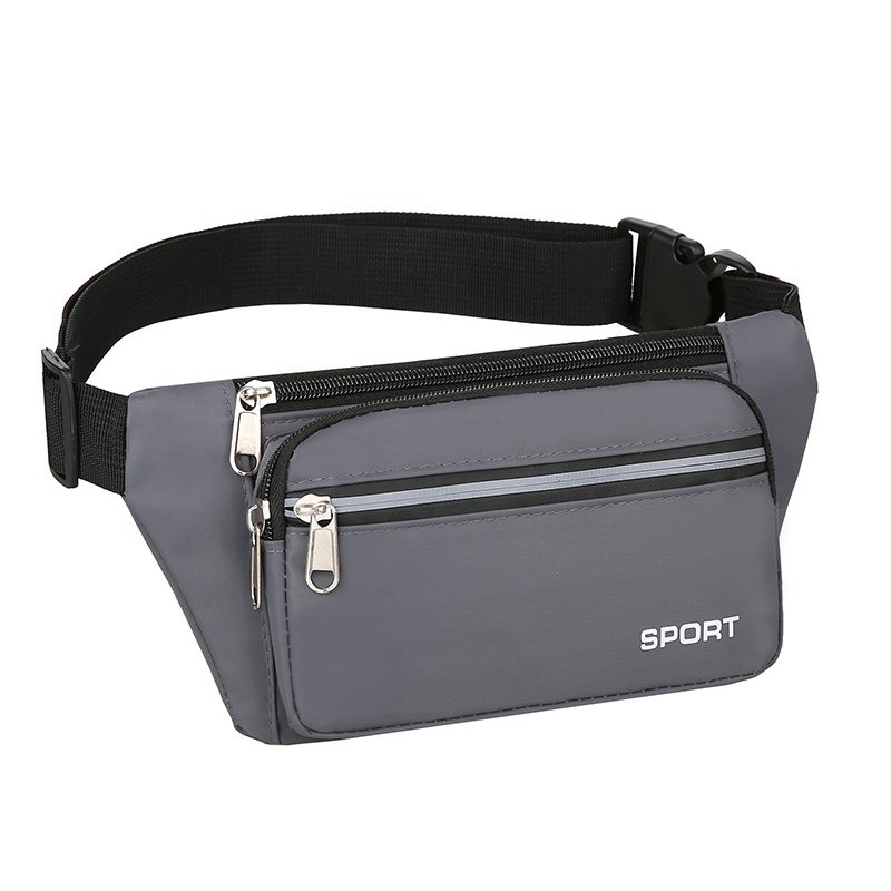 New leisure campaign, cash-receiving mobile wallets, waterproof waistbags, men and women working in multifunctional capacity