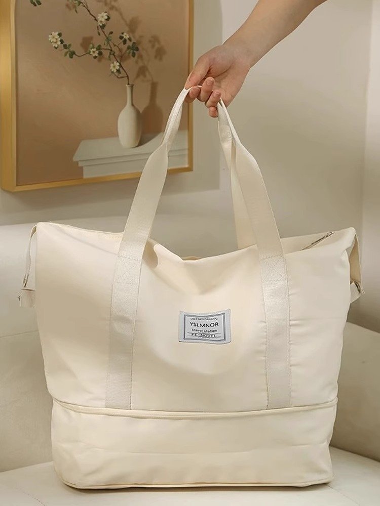 Folding of bag bags for handbags and bags for delivery for a large-capacity travel of women