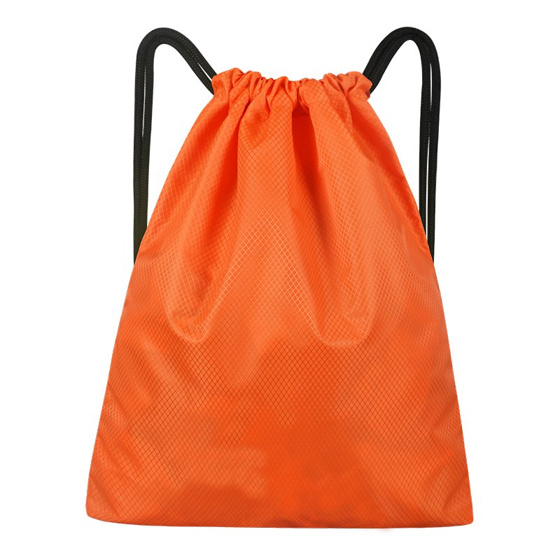 A light beamed pocket with a pair of shoulders for an outdoor exercise pack for a female student to pull for a bag