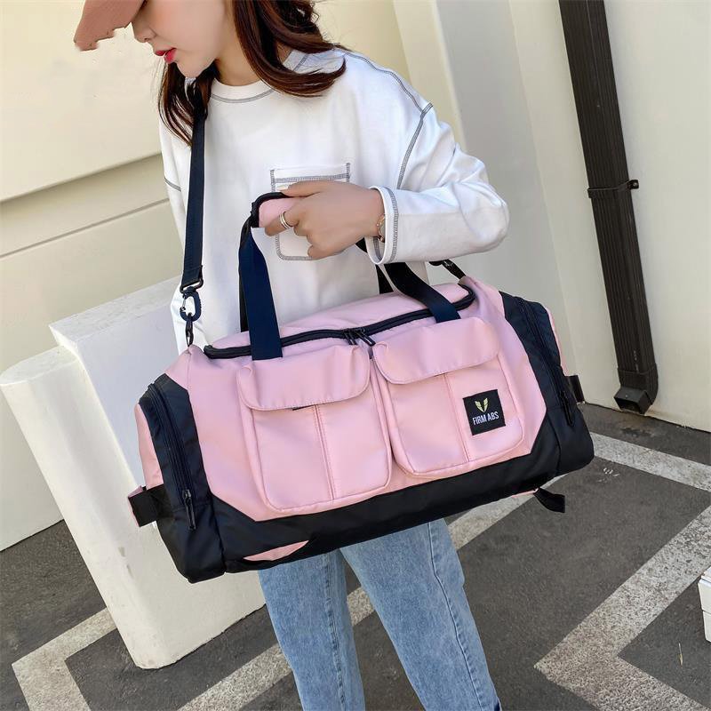 Dried, wet and separated sports handbags for men on a large double-shouldered trip for girls