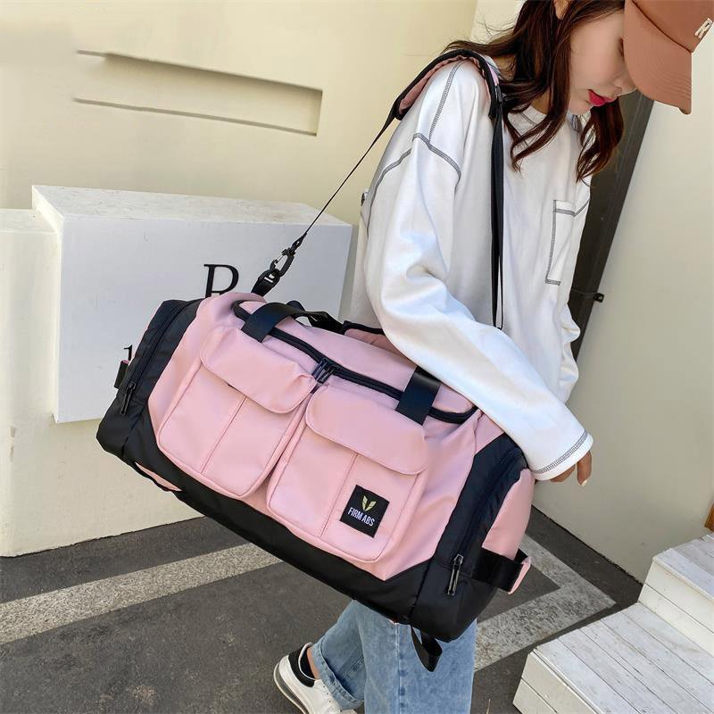 Dried, wet and separated sports handbags for men on a large double-shouldered trip for girls