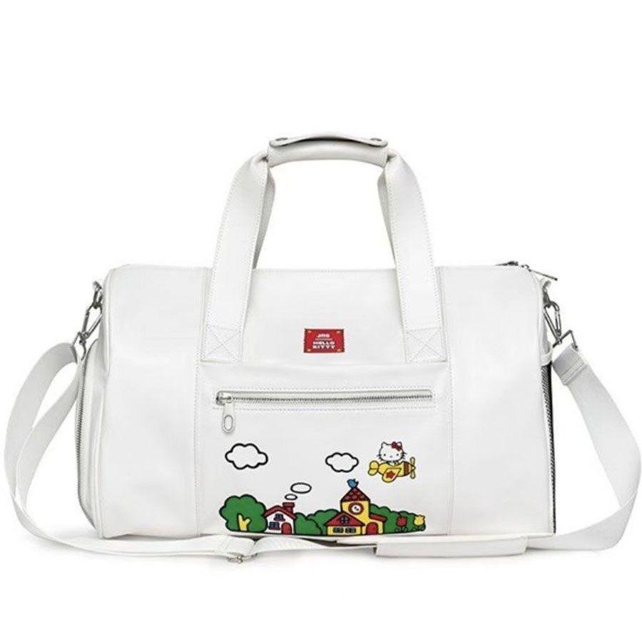 hellokitty badminton bag, one-shoulder slashy bag, tennis bag, full-capacity gym kit