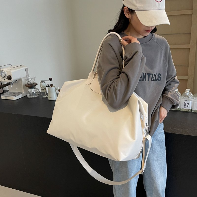 nylon short-distance travel packs, large-capacity handbags, one-shoulder packs for Yoga training