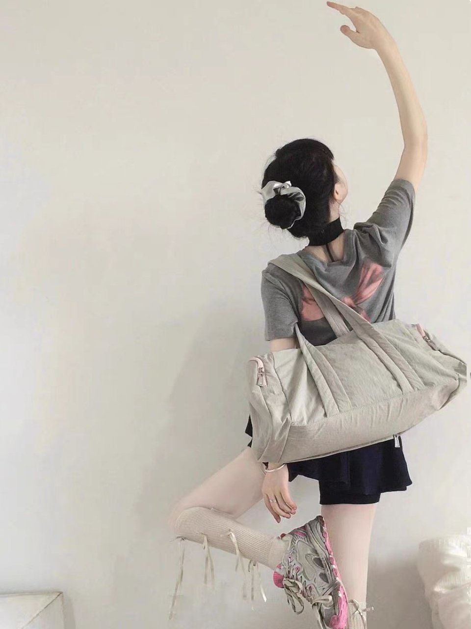 2024 new high-capacity gymnasium, dry and wet separate gymnasium pack trip to collect a one-shoulder cross-port package