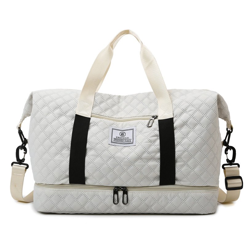 Travel bag for women's handbags, gym training packs for yoga, dry and wet separation men, slop bag