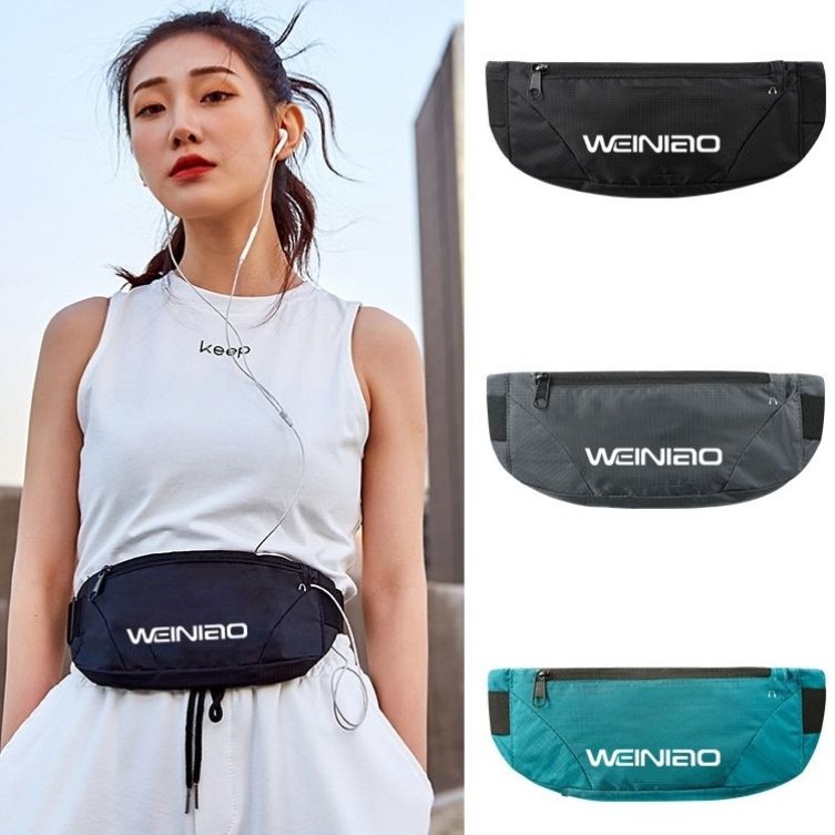New outdoor sports for a man in a waist bag, a multi-purpose mobile belt, waterproof