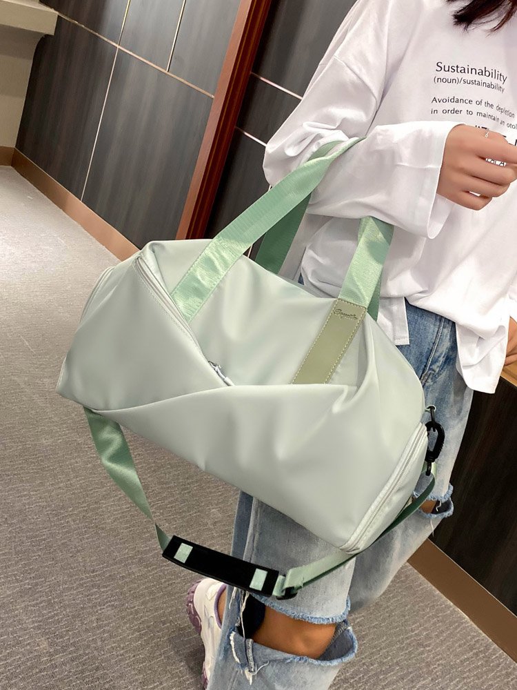 Waterproof swimming bag, female dry-wet separation sports bag, small Yoga bathing suit, slurry bag, bag to pack