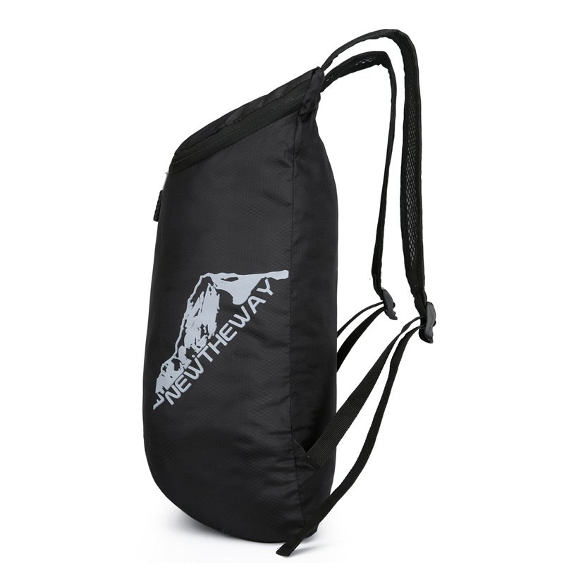 Skin packs are thin and light, and folded, shoulder-to-season-protective, outdoor recreational backpacks