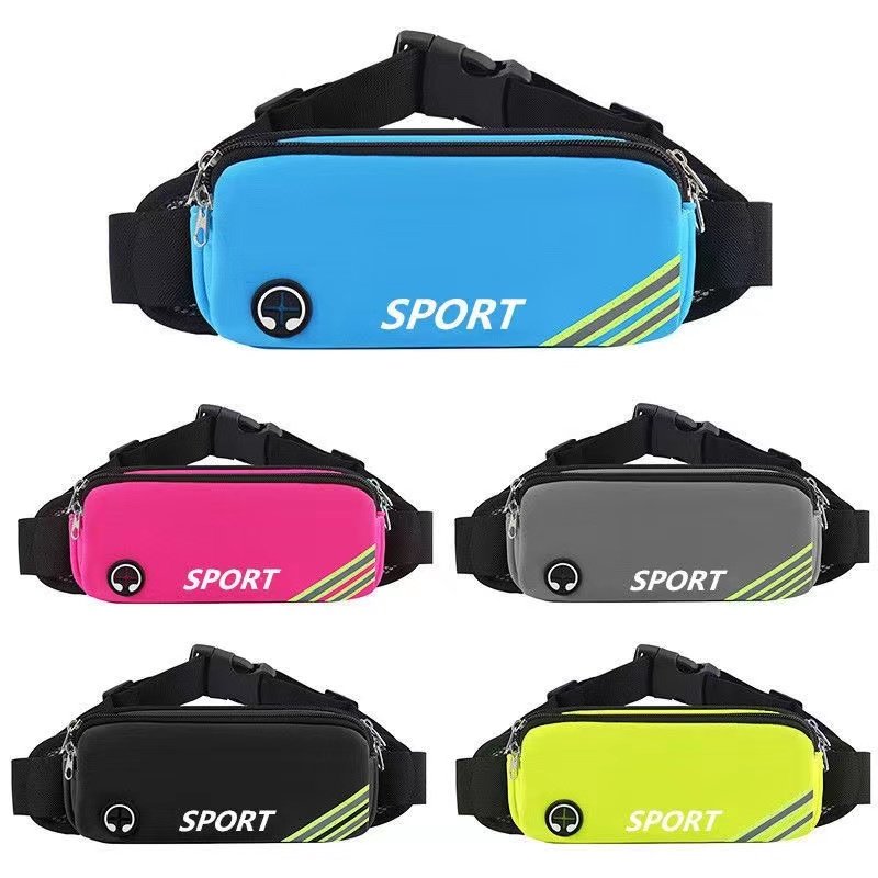 A new multi-purpose waterproof mobile phone bag with a light air-resort exercise kit