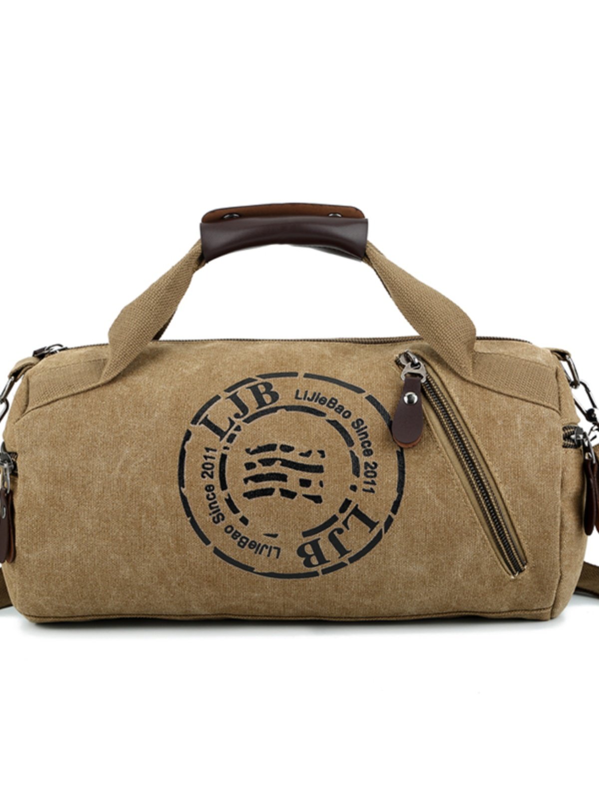 Travel bag short-distance sports kit for hand-carved students of both sexes with large capacity of canvas