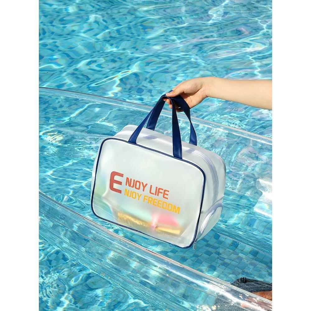 Swimming packs of dry, wet and separated swim packs, gym packs of women's waterproof bags, beach bags
