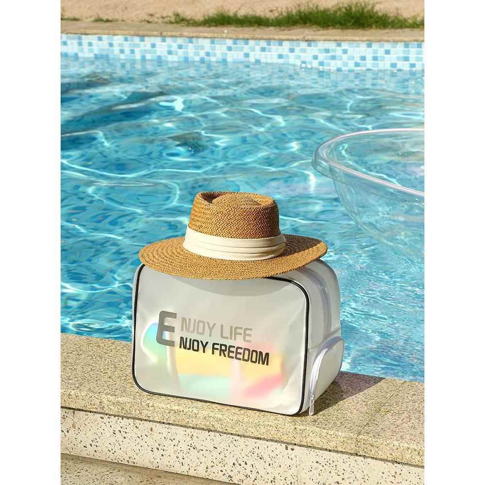 Swimming packs of dry, wet and separated swim packs, gym packs of women's waterproof bags, beach bags