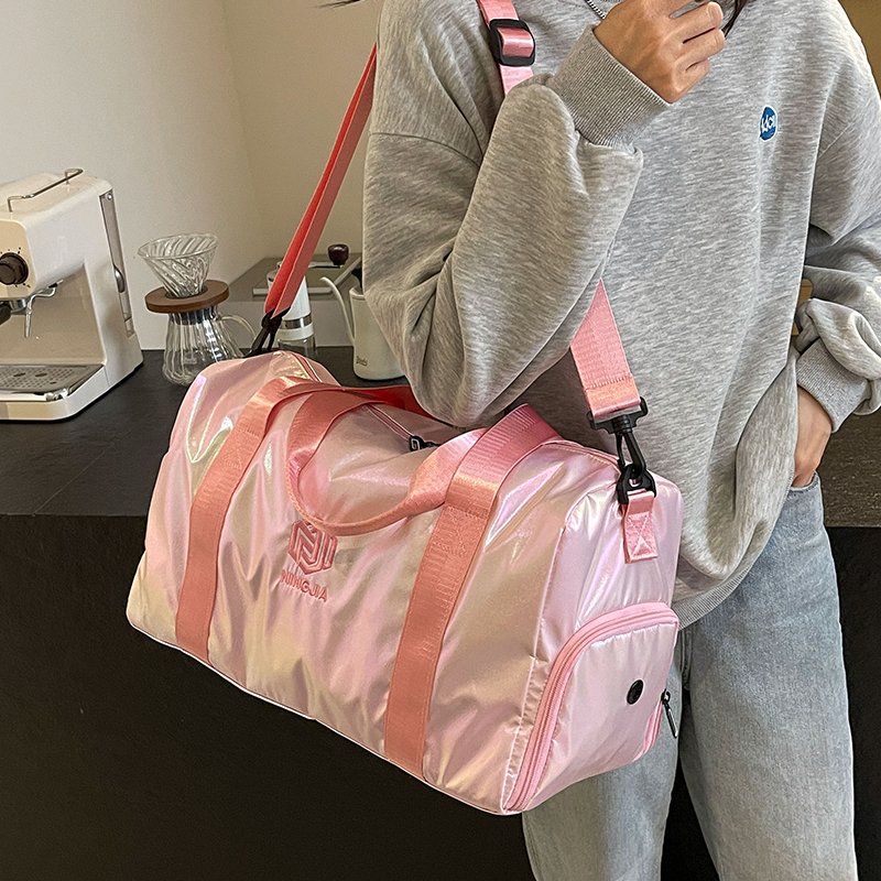 Swimming packs for women in dry and wet separate gymnasium packs with high-capacity exercise packs for short-distance travel kits