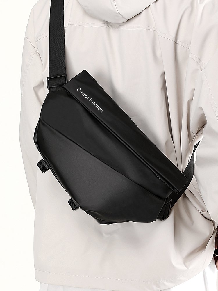 Tilt-packed men's mailman's chest-packed women's back-buttoned motor packs ride one-shoulder-packed handbags for leisure