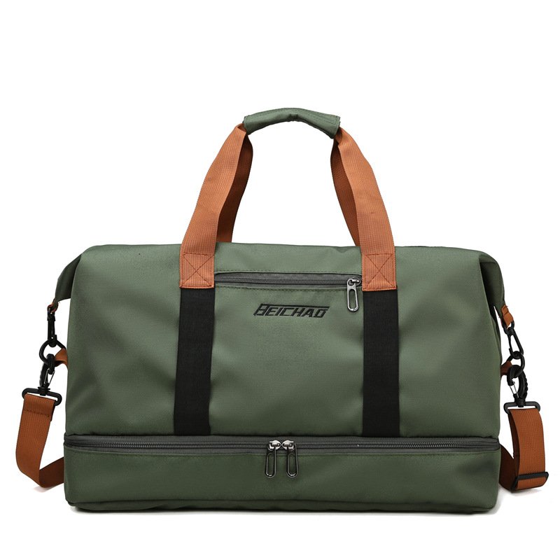Travel bag handbags travelling on short-distance, men and women, large-volume canvas bag bags, short-distance exercise exercise