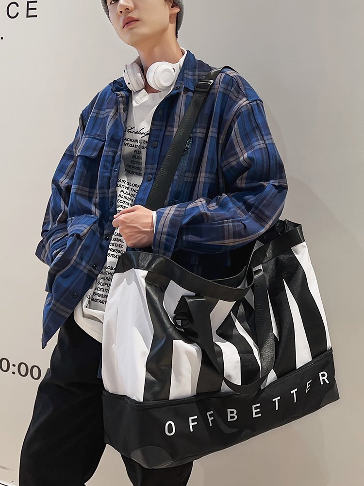 Gymnasium bag, man-size sports bag, short-distance bag, handbag bag, swimming bag