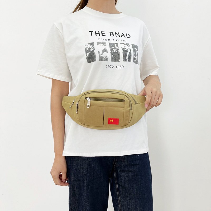 Multi-purpose nylon mobile cash packs for men and women with a general high-capacity cash collection for outdoor work