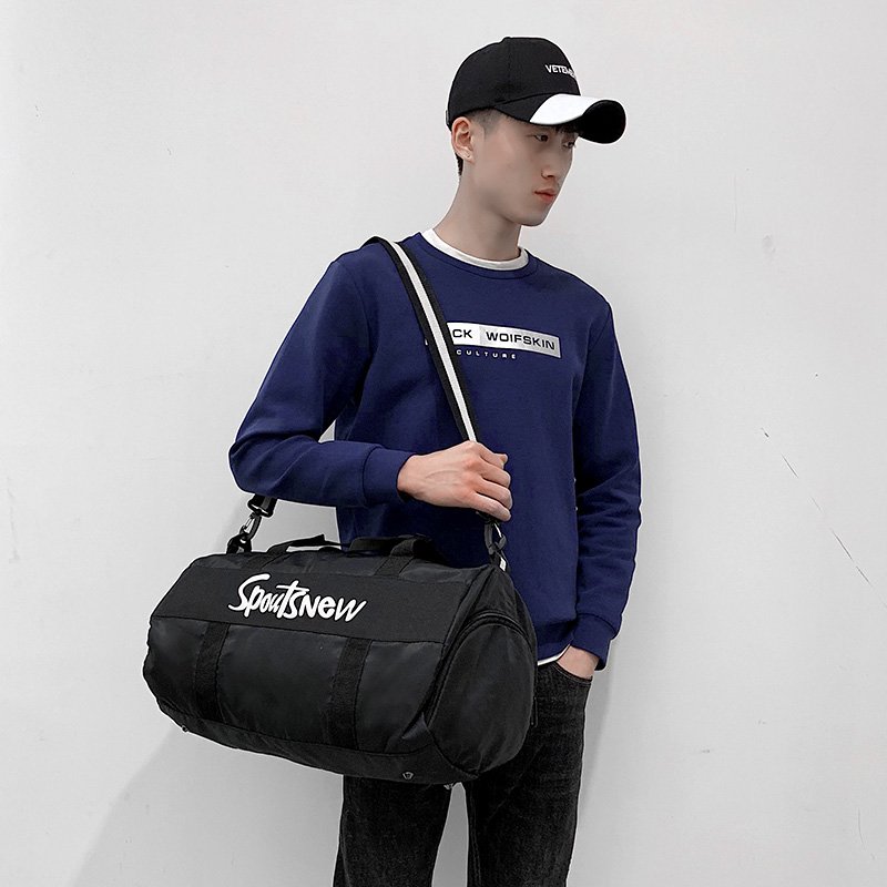 Sports bag bag, short-distance handbag bag, lightweight gym bag, squirm bag
