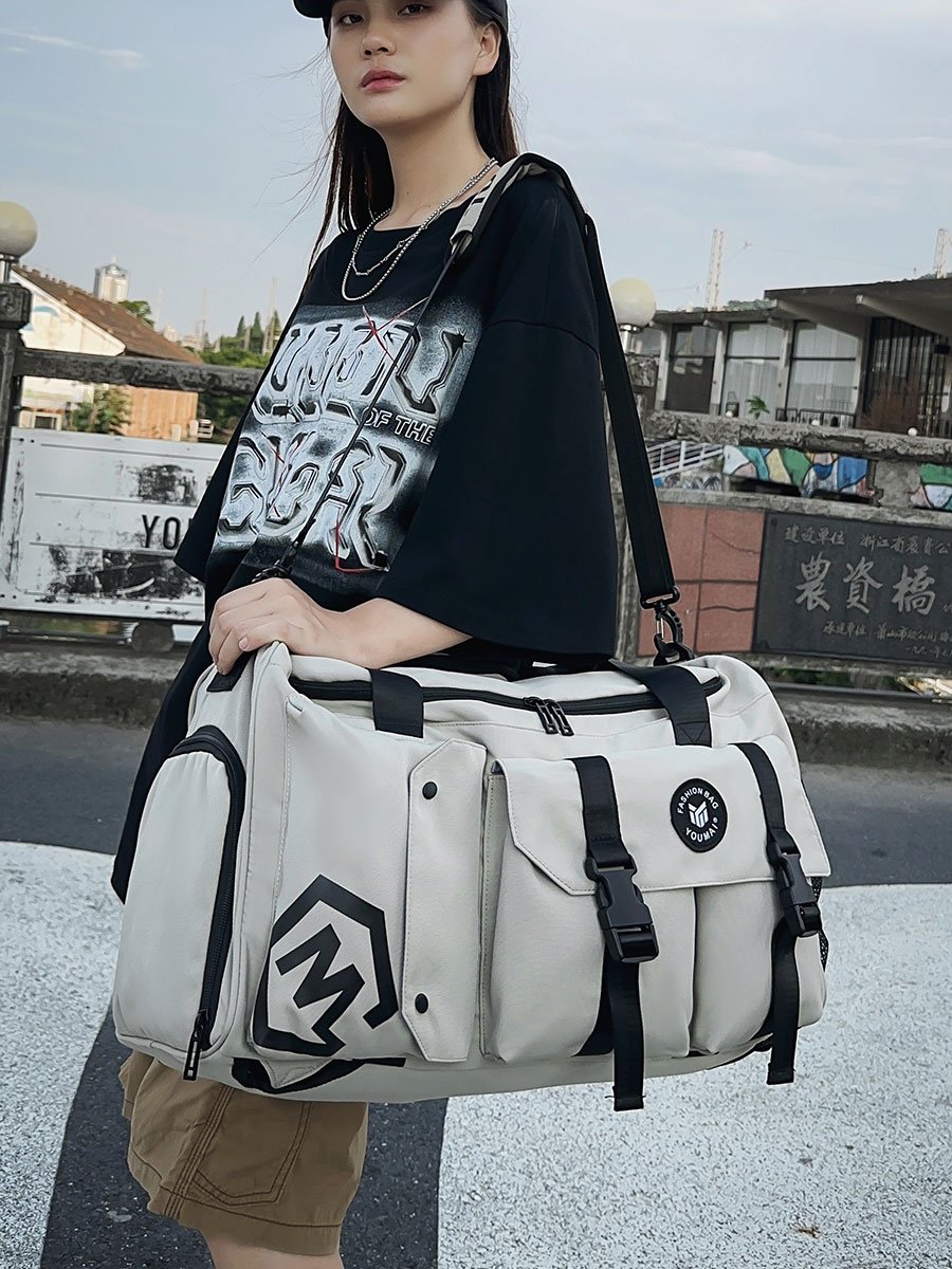 Travel bag for women with high-capacity tropics, sports kit for dry, wet and separated students, and for men