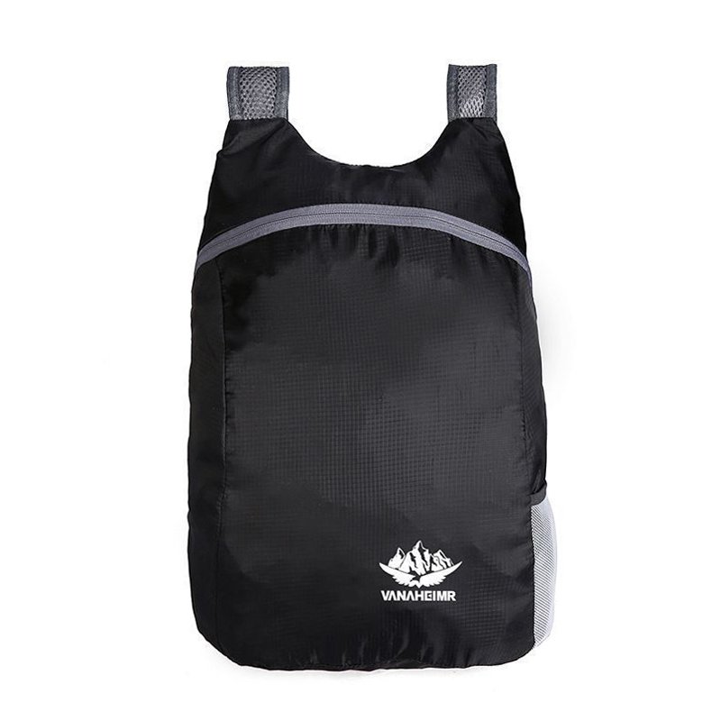 Outsourced male and female super-light sports packs for waterproof travel can fold up a mountain pack with a shoulder backpack
