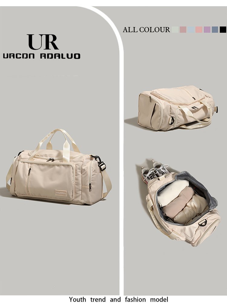 UR LARGE-CAPACITY SHORT-DISTANCE BAG 2024 NEW DRY-WET SEPARATE SWIMMING SPORTS BAG BAG BAG TO PACK