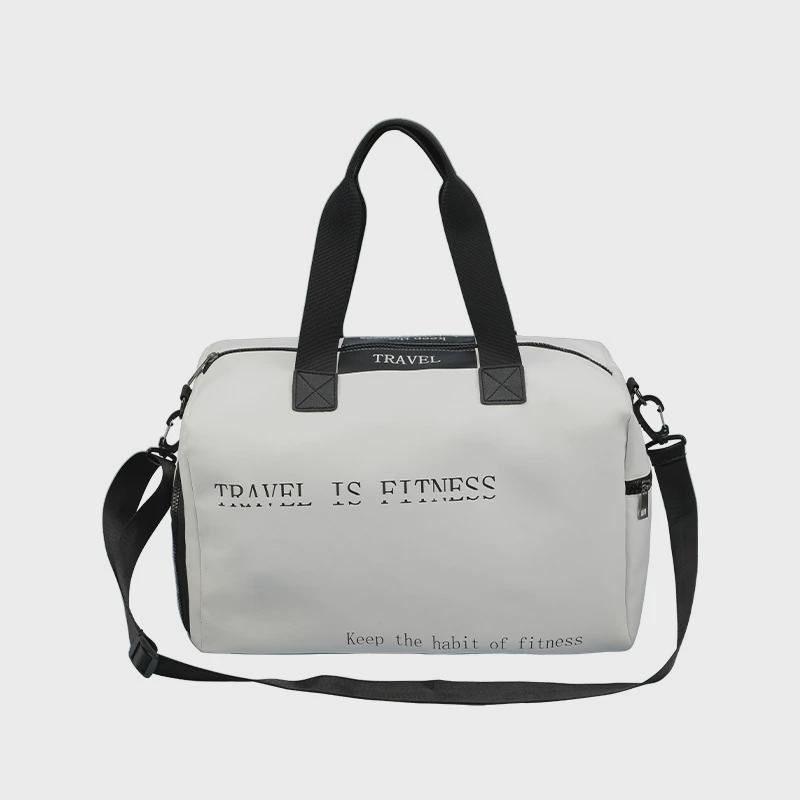 new pu dry and wet separation gym kit travel kit for men and women with water-protected handheld training packs
