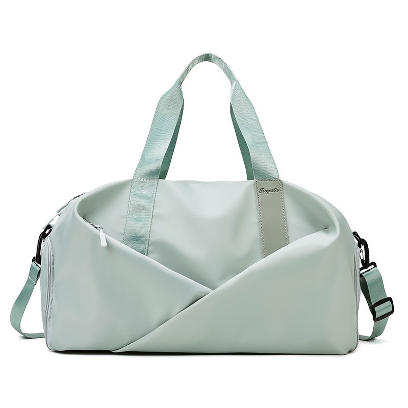 Yoga sports bag for female gymnasium bag, dry and wet separation pack for large hand-held trip pack