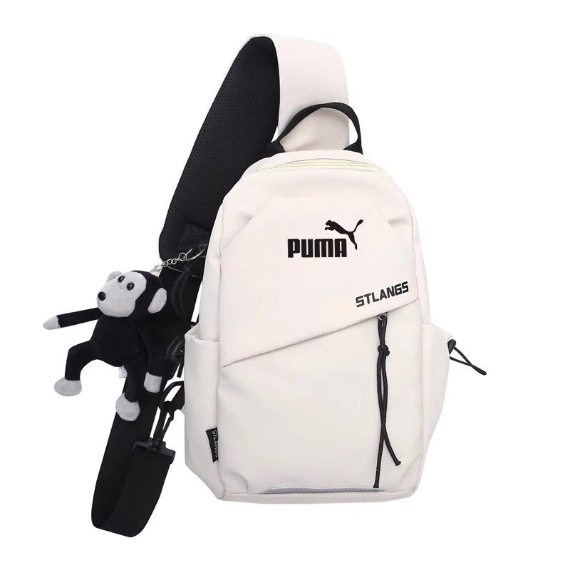 Puma Puma's new waistbag male slant-bag female, one-shouldered chest bag light-plug