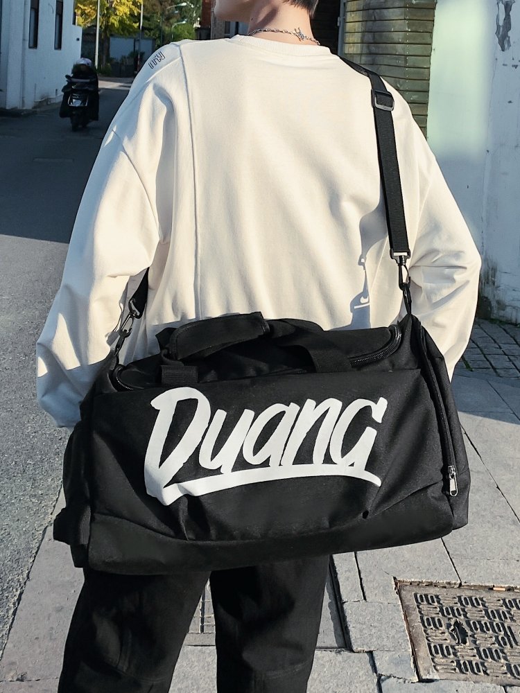 Gymnasium packs for dry and wet separation of men and training in handbags with large-capacity short-distance bags