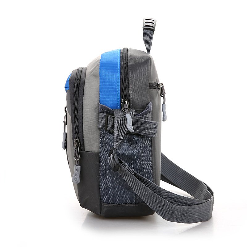 Slashy bag for men and women for leisure and outdoor sports backpacks, one-shoulder bag for travel across the watery nylon bag
