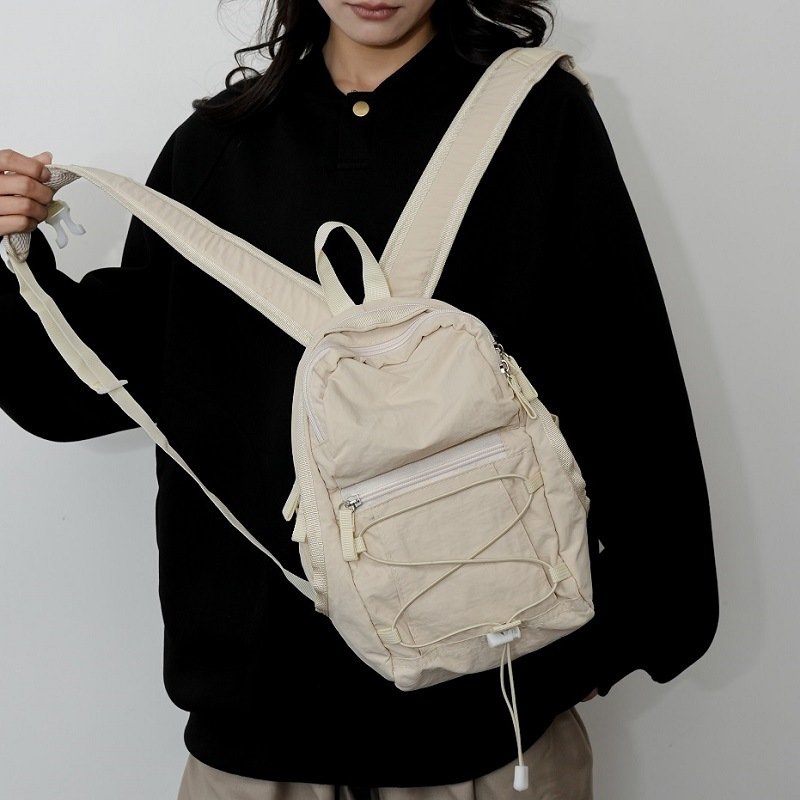 Traveling outdoors with a light shoulder bag for a climber, a backpacker, and a scrambler
