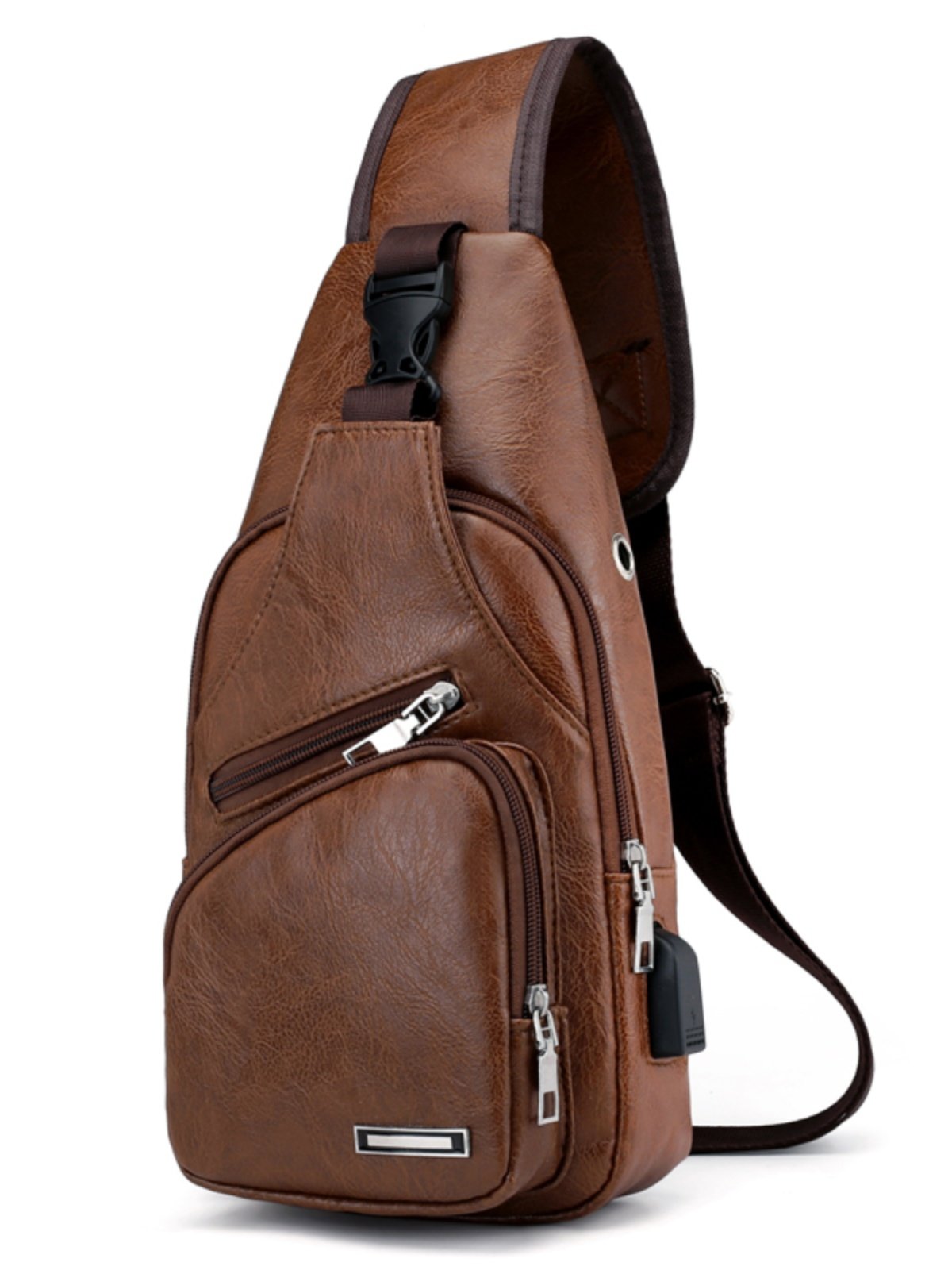 2024 korean version of the ub-charged plattered plattered plattered plattered, multi-purpose, fashion-treasure sports shoulder pack