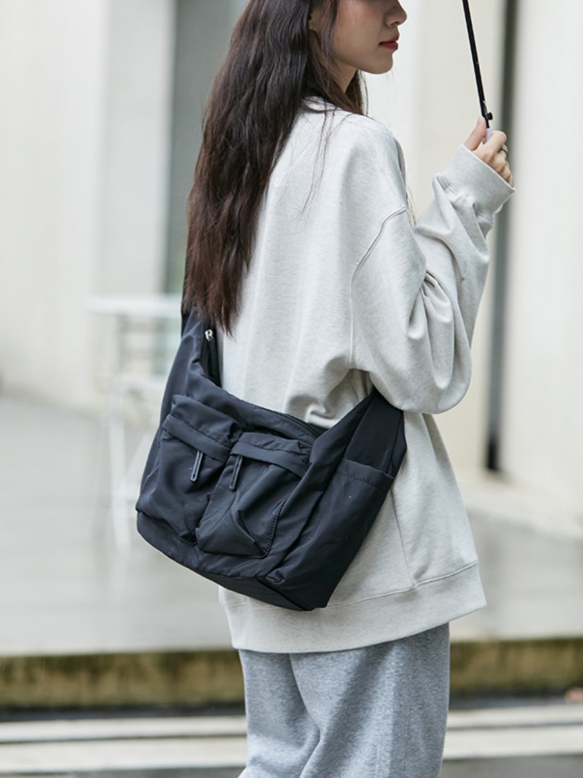 Waterproof nylon dumplings, silhouettes, both men and women