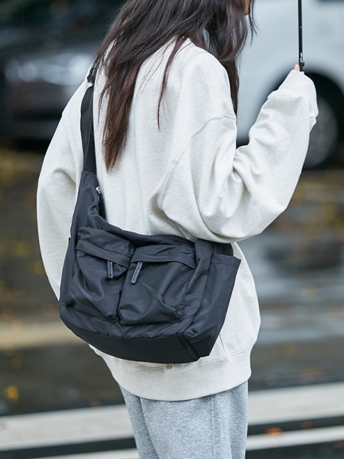 Waterproof nylon dumplings, silhouettes, both men and women