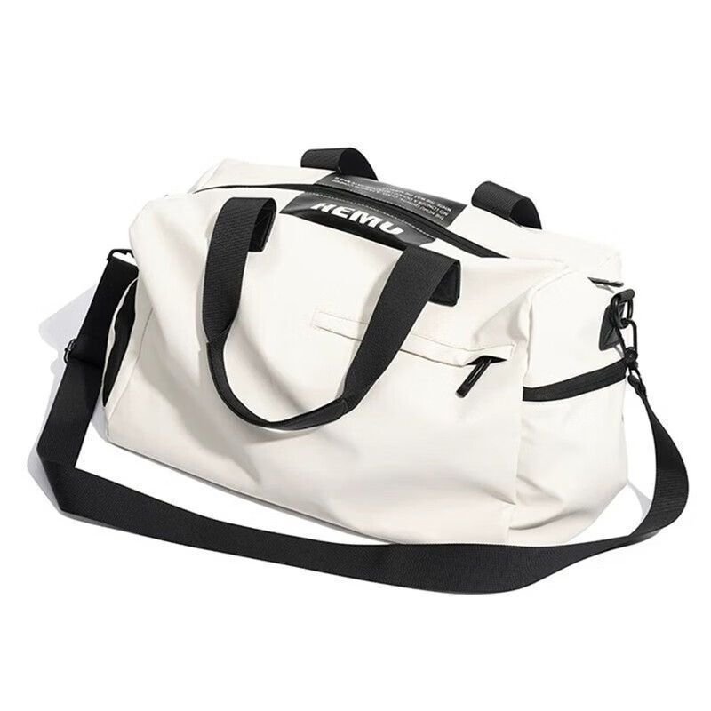 Gymnasium bag for dry, wet and separated swimming, and a large-capacity backpack for female sports training