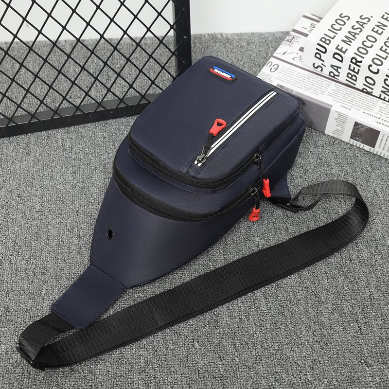 Korean large-capacity man, one-shoulder slash, multi-purpose tide-recreational sports kit, new Oxford Waterproof