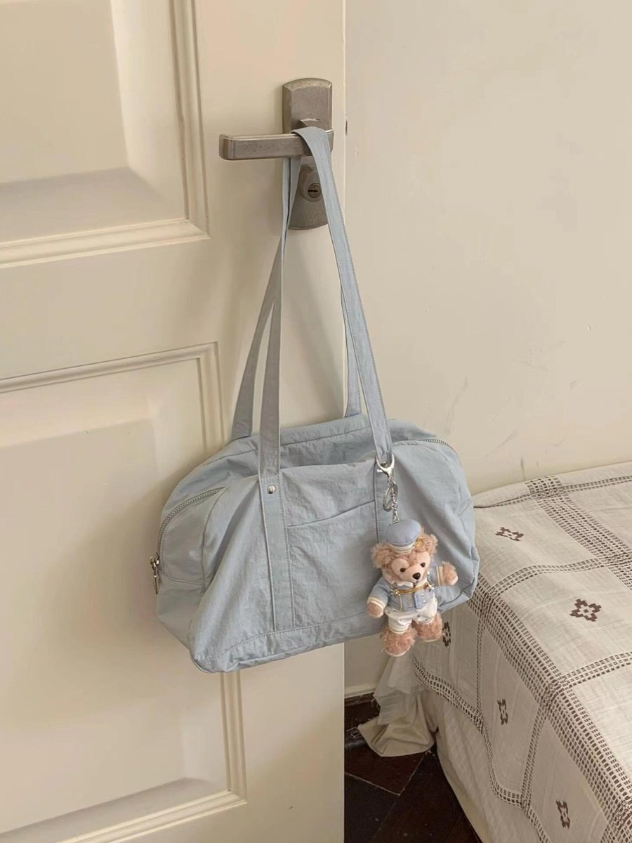 A large-capacity short-distance tow bag for a woman with 2024 new duffel bag, one- shoulder-to-man sports kit