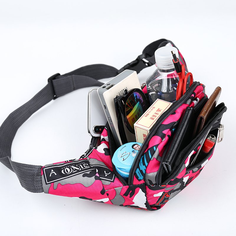 A large-capacity cash bag for men and women with multi-purpose water-proof cash collections and a dad with a mill-resistant sports cell